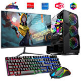 i7 14700F 32GB DDR4 1TB M2 8GB RX580 24" Mon. Oyun Bilgisayarı