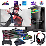 I5 13400F 16GB DDR4 480SSD 12GB ARC B580 24" Mon. Oyun Bilgisayarı (Gaming SET)