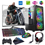i5 12400F 16GB DDR4 1TB m2 4GB GTX1650 24" Mon. Oyun Bilgisayarı (Gaming SET)