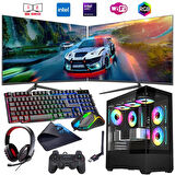 i5 12400F 16GB DDR4 1TB m2 12GB ARC B580 Çift 24" Mon. Oyun Bilgisayarı (Gaming SET)
