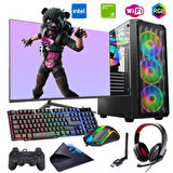 i5 13400F 16GB DDR4 1TB m2 4GB GTX1650 24" Monitörlü Oyun Bilgisayarı (Gaming SET)