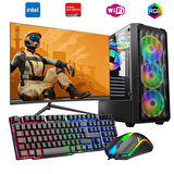 i5 13400F 16GB DDR4 1TB m2 8GB RX580 24" Monitörlü Oyun Bilgisayarı