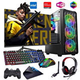 i5 13400F 16GB DDR4 1TB m2 8GB RX580 27" 165Hz Monitörlü Oyun Bilgisayarı (Gaming SET)