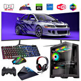 i5 14400F 16GB DDR4 1TB m2 8GB RX580 Çift 24" Monitörlü Oyun Bilgisayarı (Gaming SET)