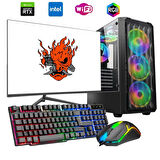 i5 14400F 16GB DDR4 1TB m2 8GB RTX3050 24" Monitörlü Oyun Bilgisayarı