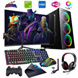 INTEL I5 3N 16GB 1TB SSD 4GB GTX1050TI 24" Monitörlü Oyun Bilgisayarı (Gaming SET)
