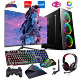 INTEL I5 4N 16GB 1TB SSD 4GB RX550 24" Monitörlü Oyun Bilgisayarı (Gaming SET)