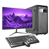 iNTEL i3 3N 8GB Ram 120GB SSD 24" Monitörlü Masaüstü Bilgisayar