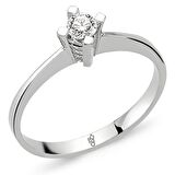 Romeo Pırlanta 0.18 Ct Tektaş Yüzük RM-10019