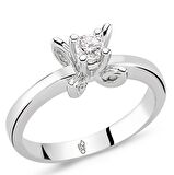 Romeo Pırlanta 0.20 Ct Tektaş Yüzük RM10042