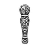 Gümüş Motifli Tesbih İmamesi