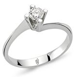 Romeo Pırlanta 0.22 Ct Tektaş Yüzük RM20030