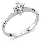 Romeo Pırlanta 0.18 Ct Tektaş Yüzük RM20034