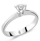 Romeo Pırlanta 0.23 Ct Tektaş Yüzük RM20060