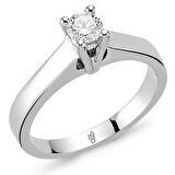 0.30 Ct Tektaş Pırlanta Yüzük  RM30038