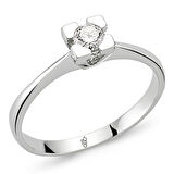 0.30 Ct Tektaş Pırlanta Yüzük  RM30041