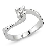 18 Ayar Altın 0.30 Ct Pırlanta Tektaş Yüzük RM30047