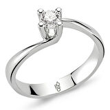0.30 Ct Tektaş Pırlanta Yüzük  RM30051