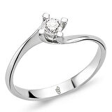 0.30 Ct Tektaş Pırlanta Yüzük  RM30052