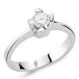0.30 Ct Tektaş Pırlanta Yüzük  RM30059