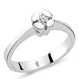 18 Ayar Altın 0.30 Ct Pırlanta Tektaş Yüzük RM30071