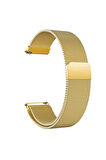 Huawei Watch GT4 46 mm  ile Uyumlu Kordon 22 mm Metal Hasır Kordon 