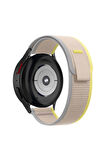 Samsung Galaxy Watch 4 5 Pro 6 7 Seri 40 44mm Classic 42 43 45 46 47mm Uyumlu Trail Kumaş Kordon