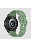 Samsung Galaxy Watch 7 FE 40 mm ile Uyumlu Kavisli Silikon Kordon