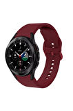 Samsung Galaxy Watch 7 FE 40 mm ile Uyumlu Kavisli Silikon Kordon