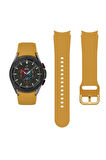 Samsung Galaxy Watch 7 FE 40 mm ile Uyumlu Kavisli Silikon Kordon