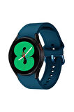 Samsung Galaxy Watch 7 40 mm Watch 7 44 mm Watch 7 FE 40 mm ile Uyumlu Kavisli Silikon Kordon
