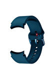 Samsung Galaxy Watch 7 40 mm Watch 7 44 mm Watch 7 FE 40 mm ile Uyumlu Kavisli Silikon Kordon