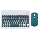 Samsung Galaxy Tab S9 X710 11'' İle Uyumlu Bluetooth Özellikli Klavye Mouse Set