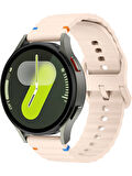 Amazfit GTR 3  GTR 3 Pro İle Uyumlu 22mm Kordon Dalgalı Dikiş Detaylı Silikon Saat Kordonu
