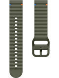 Amazfit GTR 2 GTR 2e GTR 47mm İle Uyumlu 22mm Kordon Dalgalı Dikiş Detaylı Silikon Saat Kordonu