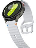 Xiaomi Uyumlu Redmi Watch 5 Active Redmi Watch 5 Lite ile Uyumlu Dalgalı Dikiş Detaylı Silikon Saat Kordonu