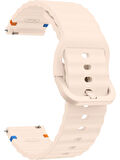 Honor Magic/ Watch 2 Sport 46 mm/Honor Watch G ile uyumlu Dalgalı Dikiş Detaylı Silikon Saat Kordonu
