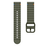 Huawei Watch Buds ile Uyumlu Kordon Stitched Design Spor Kordon 22 mm