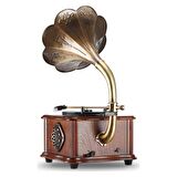 Record Master RMJ-209C Gramofon Pikap - Kahverengi