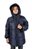 İçi Kürklü Su ve Rüzgar Geçirmez Erkek Çocuk Mont