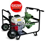 Antrac GX200 Honda Motorlu Benzinli Motopomp 3" inç Su Motoru