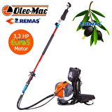 Oleo-Mac OS BCF550 Benzinli Motorlu 3.3 HP Zeytin Silkme Meyve Hasat Makinesi