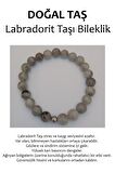 Hakiki Doğal Taş Bileklik - Labradorit Taşı (labradorite)