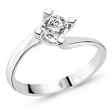 0.40 Ct Tektaş Pırlanta Yüzük  RMY503