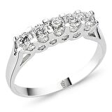 18 Ayar Altın 0.70 Ct Pırlanta Beştaş Yüzük RMY514