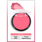 Premium Makyaj Çanta Günlük Kullanım Aynalı Set 3'lü Matte Powder Allık Seti