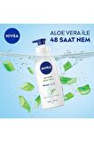 Aloe Vera Vücut Losyonu 400ml, Normal / Kuru Ciltler Için, Derinlemesine Nemlendirici Serum