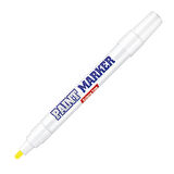 Bigpoint | Yuvarlak Uçlu Paint Marker, Endüstriyel Düzey Kalıcılık, Kalın Uçlu Mürekkepli Kalem, Sarı