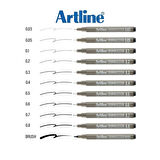 Artline | Drawing System 237 Teknik Çizim Kalemi, 0.7 mm, Siyah, Teknik ve Hassas Çizimler İçin