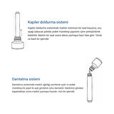 Edding | Fosforlu Kalem E-344, Kırmızı (Nar Çiçeği), 2-5 mm Kesik Uç, Su Bazlı Mürekkep, Doldurulabilir